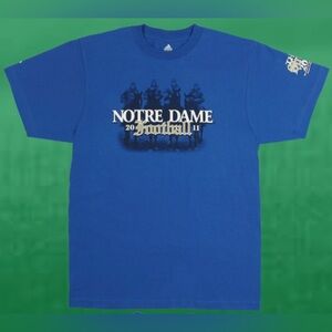 Notre Dame Football Adidas The Shirt 2011 Men’s Unisex Fighting Irish 2XL